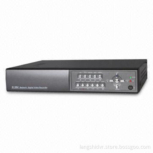 Network DVR with 4CH Full D1 Real-time, 4-channel Audio/Free DDNS/4CH Playback/Mobile View/VGA/PT